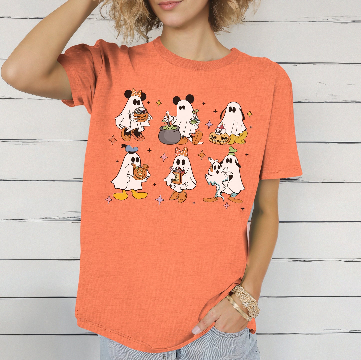 Spooky Snack Ghosts Tee