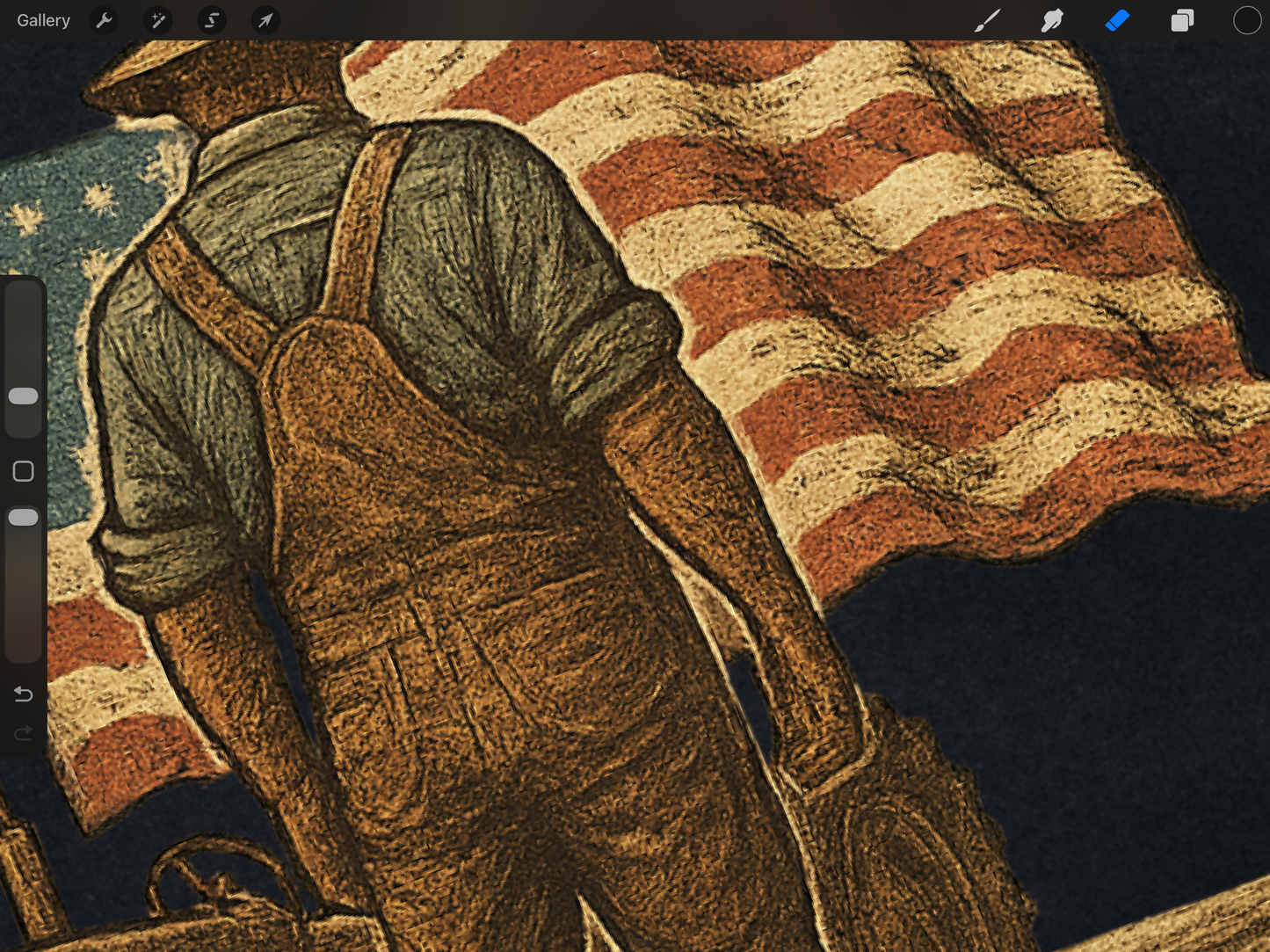 Support Our Farmers Tee — Feeding America Through Every Storm