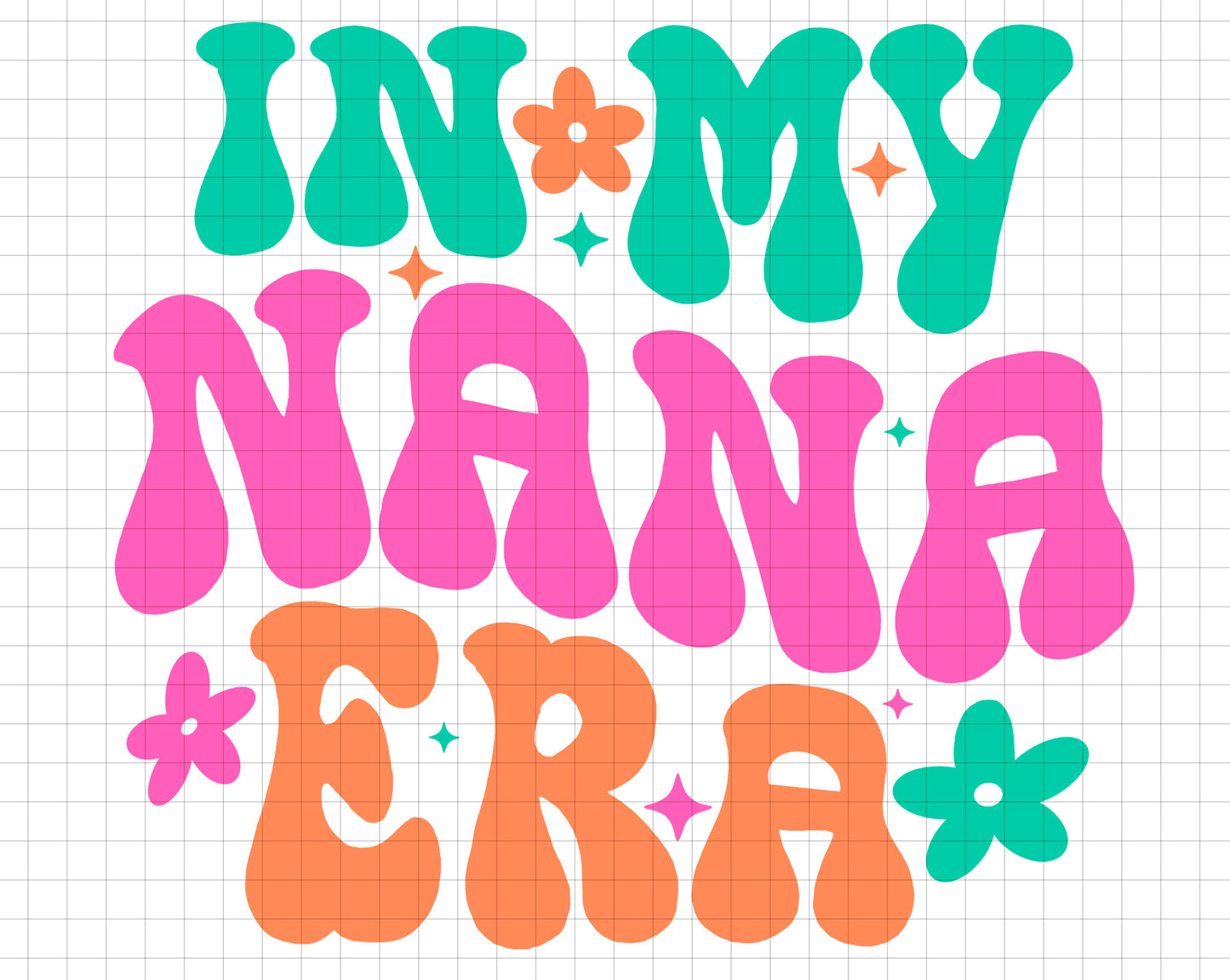 IN MY NANA ERA - transparent png file