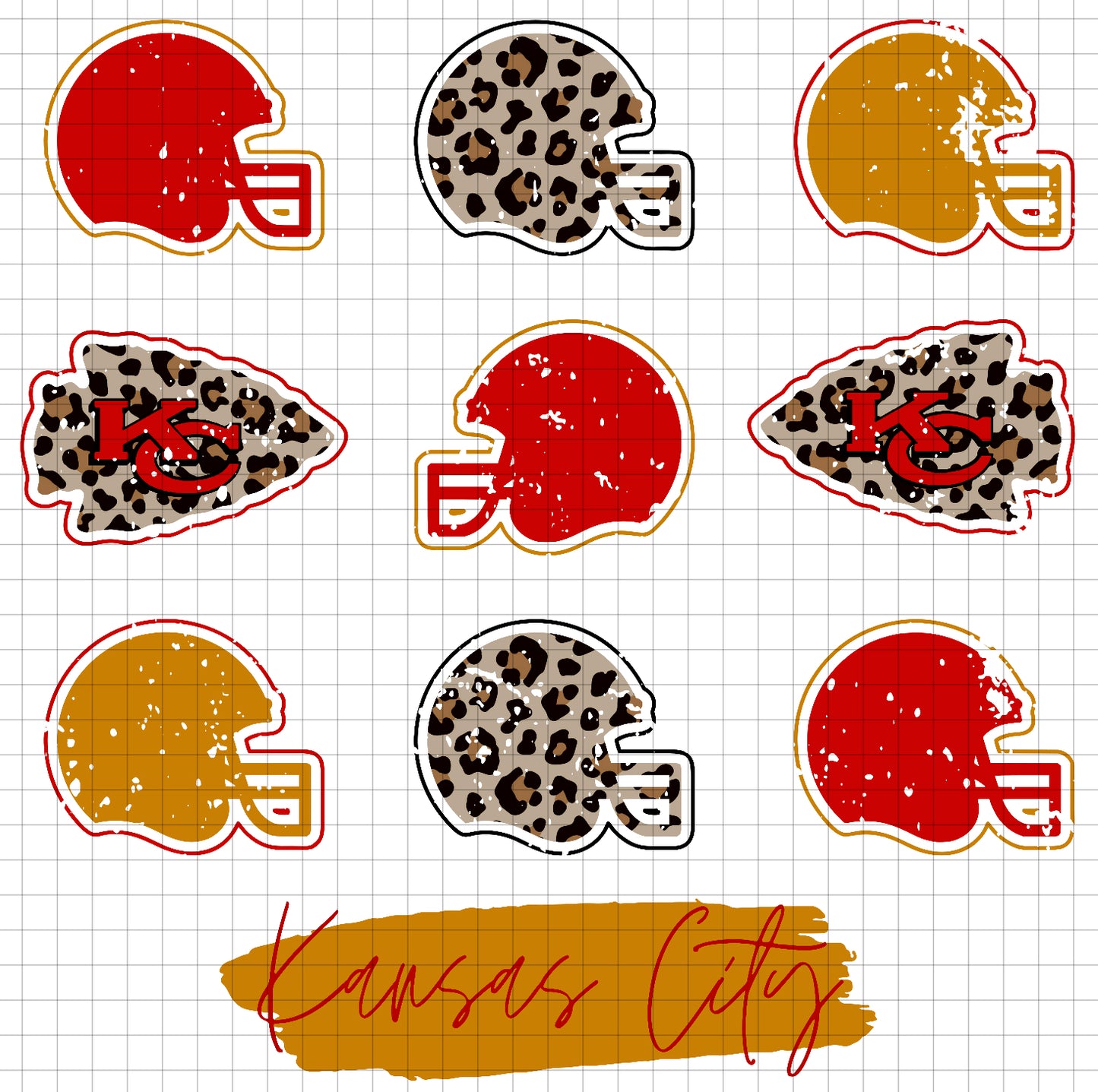 KC HELMETS W LEOPARD - transparent png file