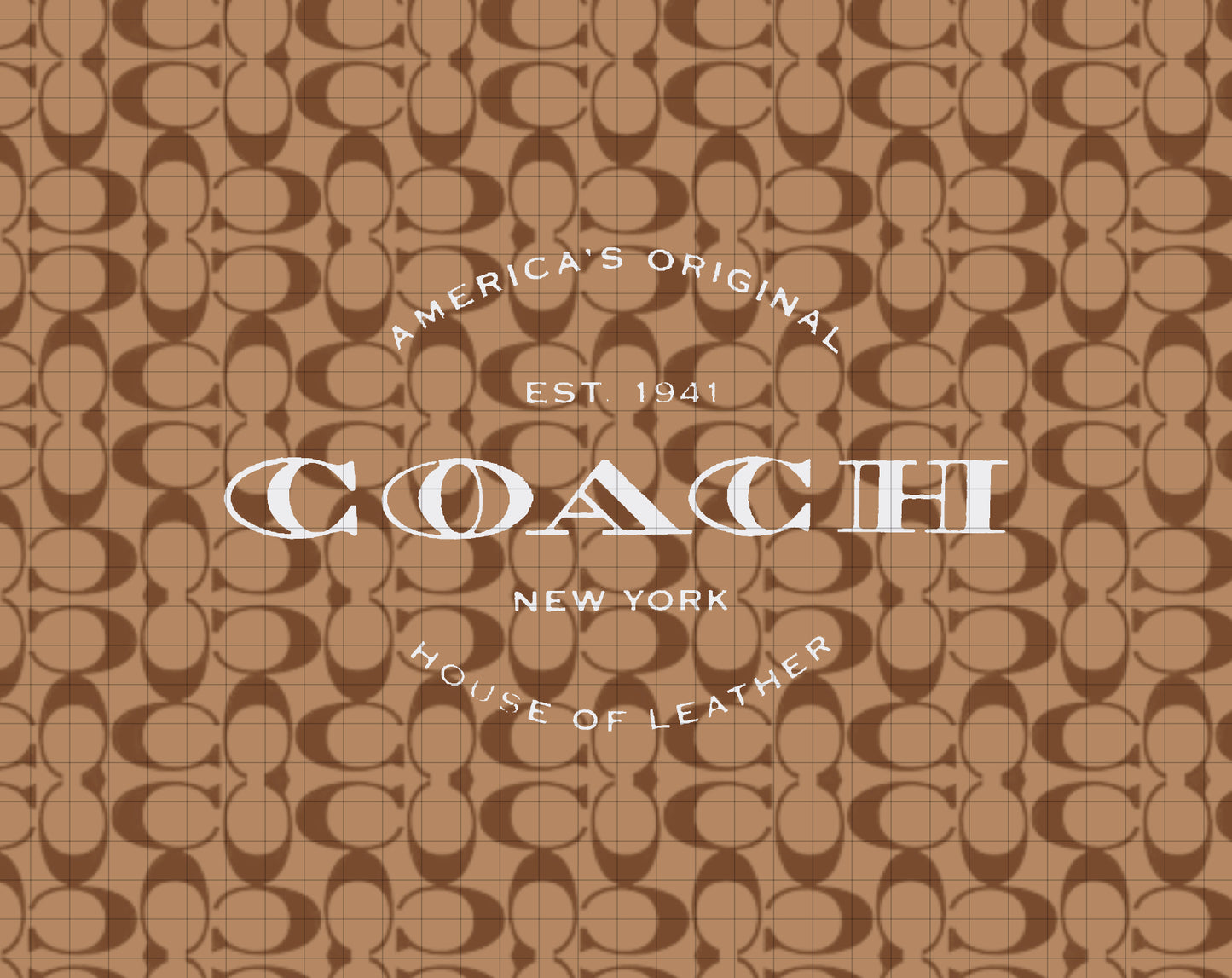 COACHES DESIGNER BACKGROUND PATTERN - transparent png file