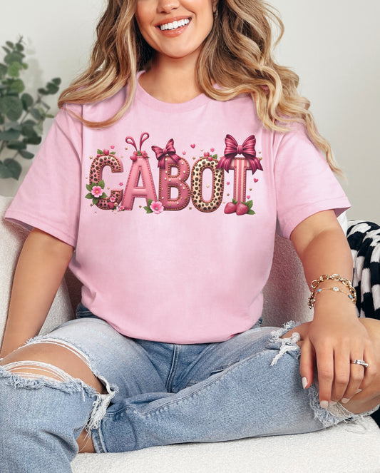 CABOT - Strawberry Tee