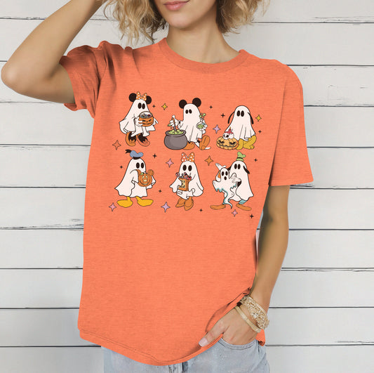 Spooky Snack Ghosts Tee
