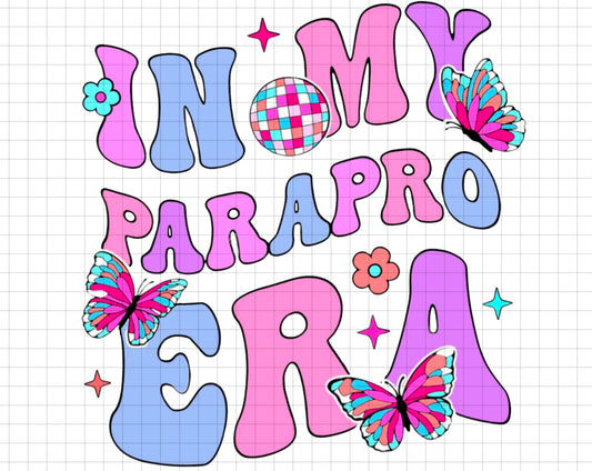 IN MY PARAPRO ERA - transparent png file