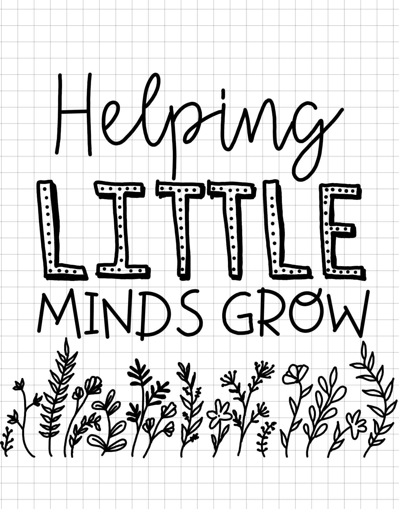 HELPING LITTLE MINDS GROW - transparent png file
