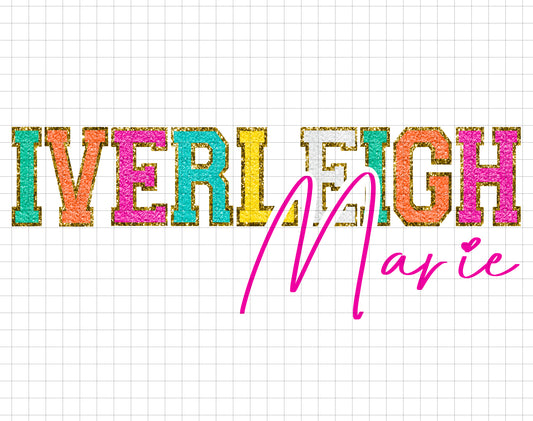 IVERLEIGH MARIE - transparent png file - CHENILLE